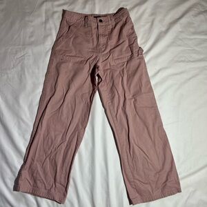 Wild Fable Pink Capris Lightweight Matte Finish